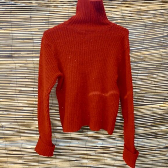 Vintage Turtleneck Fashion Bug Stretch Sweater - L - Picture 6 of 8